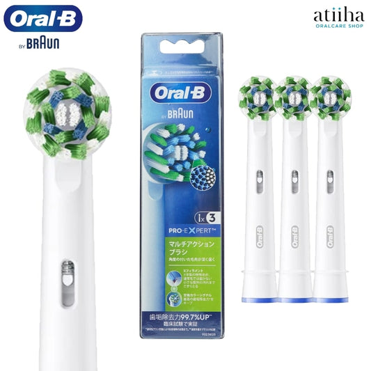 OralB オーラルB 替えブラシ マルチアクションブラシ交換カラーシグナル付き 3本 ホワイト